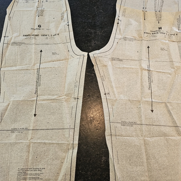 Vtg '66 Simplicity Cheongsam dress/tunic, pants & hat pattern #6537 size 14 - Picture 10 of 11